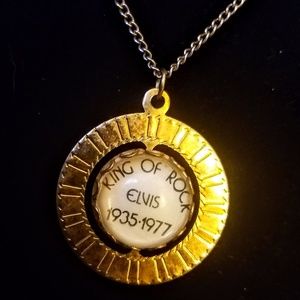 Jewelry - Vintage Elvis Presley reversible pendant Jewelry - Vintage Elvis Presley reversible pendant